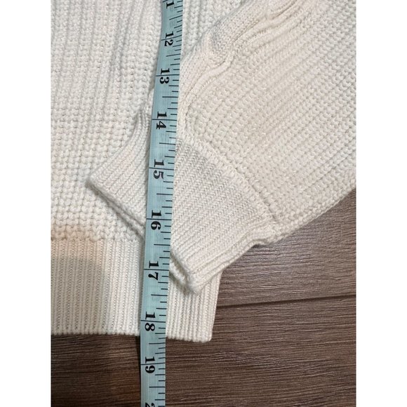 bobi Revolve NWT Off The Shoulder Pullover Ivory XS - Picture 4 of 13